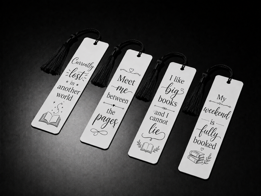 Custom Aluminium Bookmark